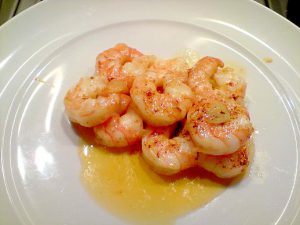 Garlic shrimps