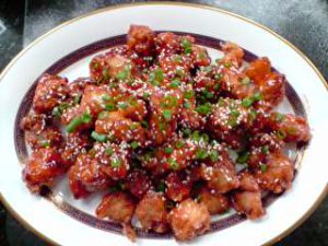 Sesame chicken