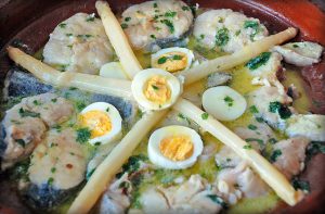 hake in green sauce