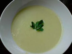 Potato and leek soup