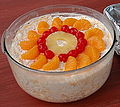 ambrosia fruit salad - image by Marshall Astor, https://commons.wikimedia.org/wiki/File:Ambrosia_salad.jpg