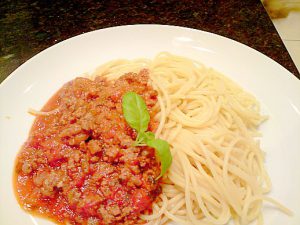 Spaghetti bolognaise