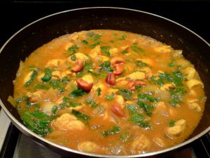 Chicken dopiaza