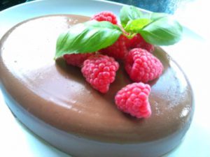 chocolate-blancmange