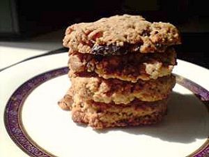 Chocolate oatmeal cookies