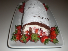 chocolate-roulade