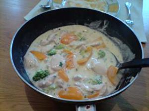 Creamy chicken