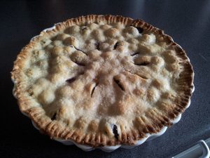 blueberry pie