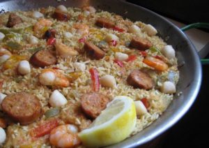 seafood-and-chorizo-paella