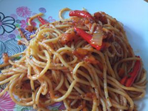 spaghetti-arrabiata